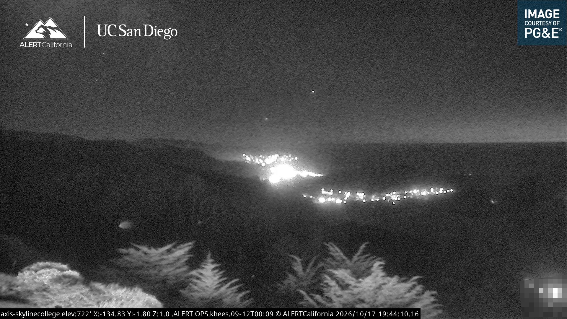 Live sky camera looking over Pacifica